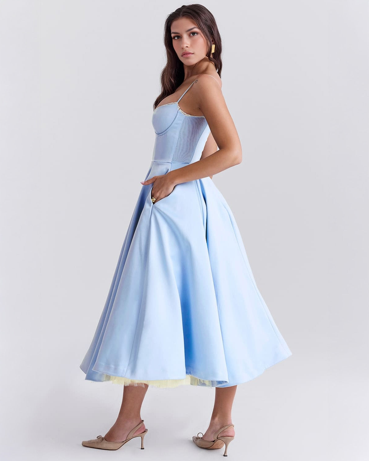 Alexander Robe midi Saint Selene