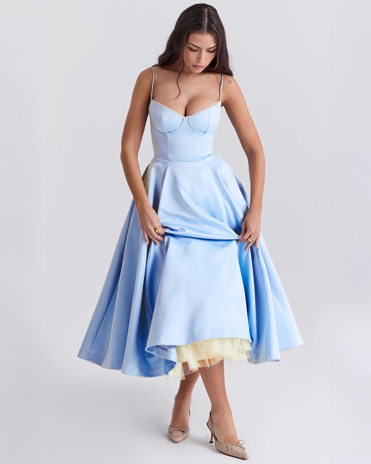 Alexander Robe midi Saint Selene