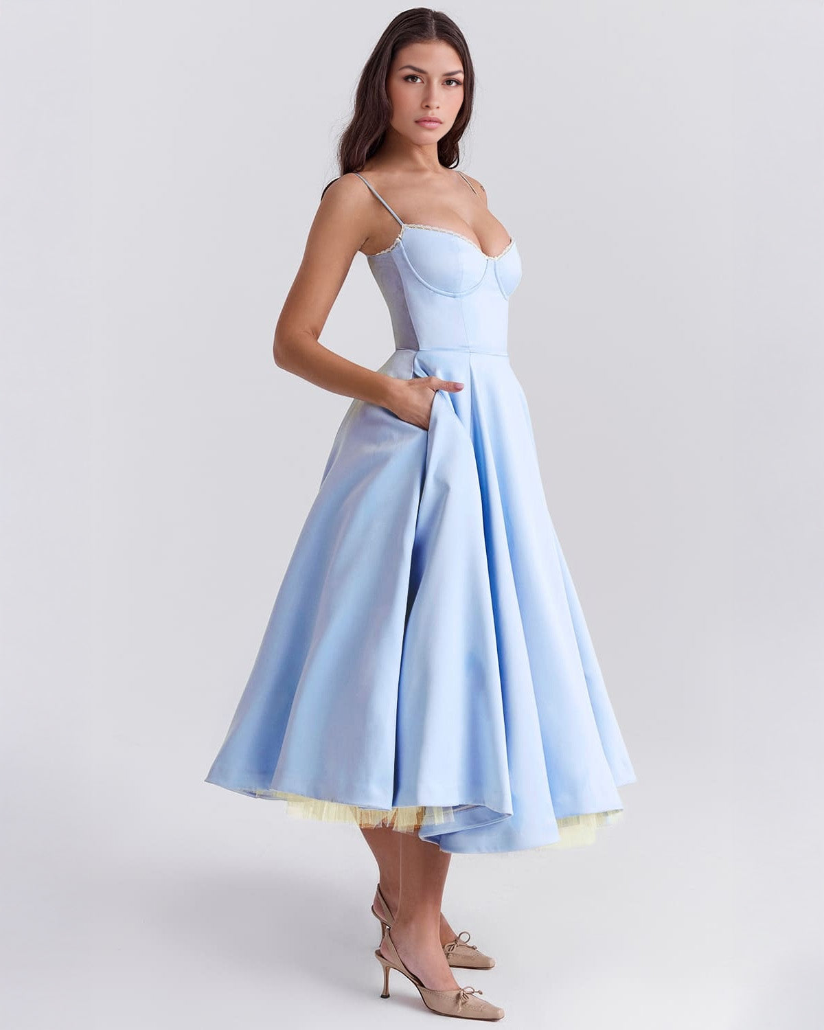 Alexander Robe midi Saint Selene