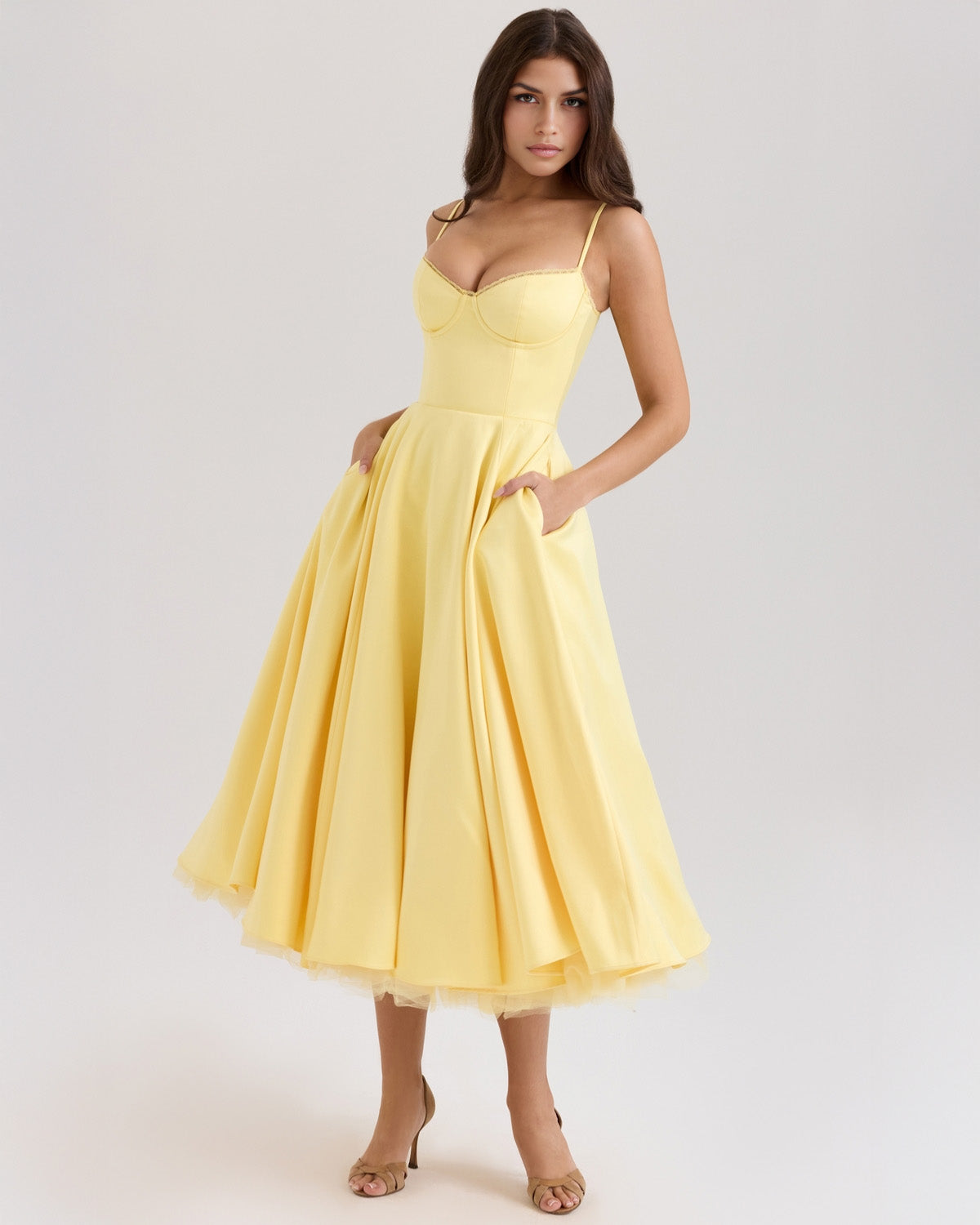 Alexander Robe midi Saint Selene