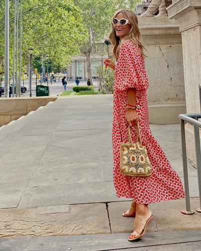 Alicia | Robe imprimée de saison