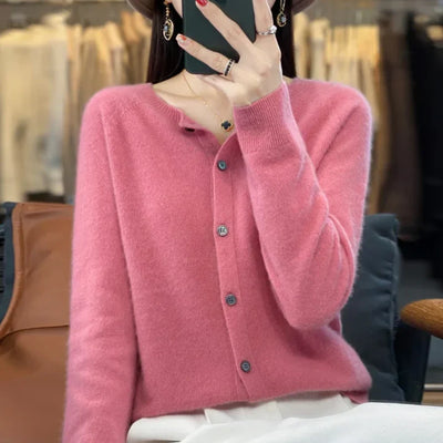 Annika - Cardigan doux, chaud et élégant